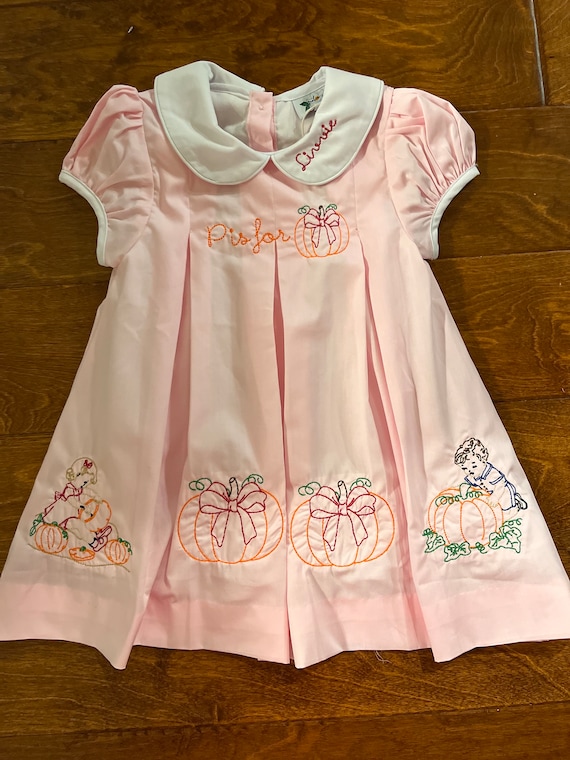 P is for pumpkin patch pleat dress P is for pumpkin patch pleat dress