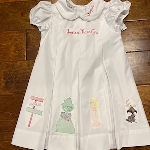 You’re A Mean One Christmas Pleat Dress