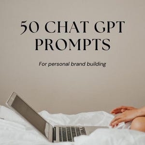 50 CHATGPT prompts voor personal brand building