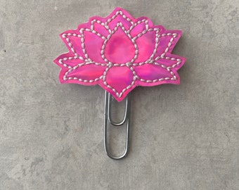 Succulent Planner Clip, Planner Clip, Clips for Planners, Planner Clips, Paper Clips, Page Markers, holographic