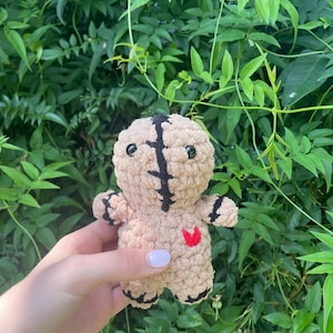 Gehäkelte Amigurumi Voodoo Puppe Plüschhie