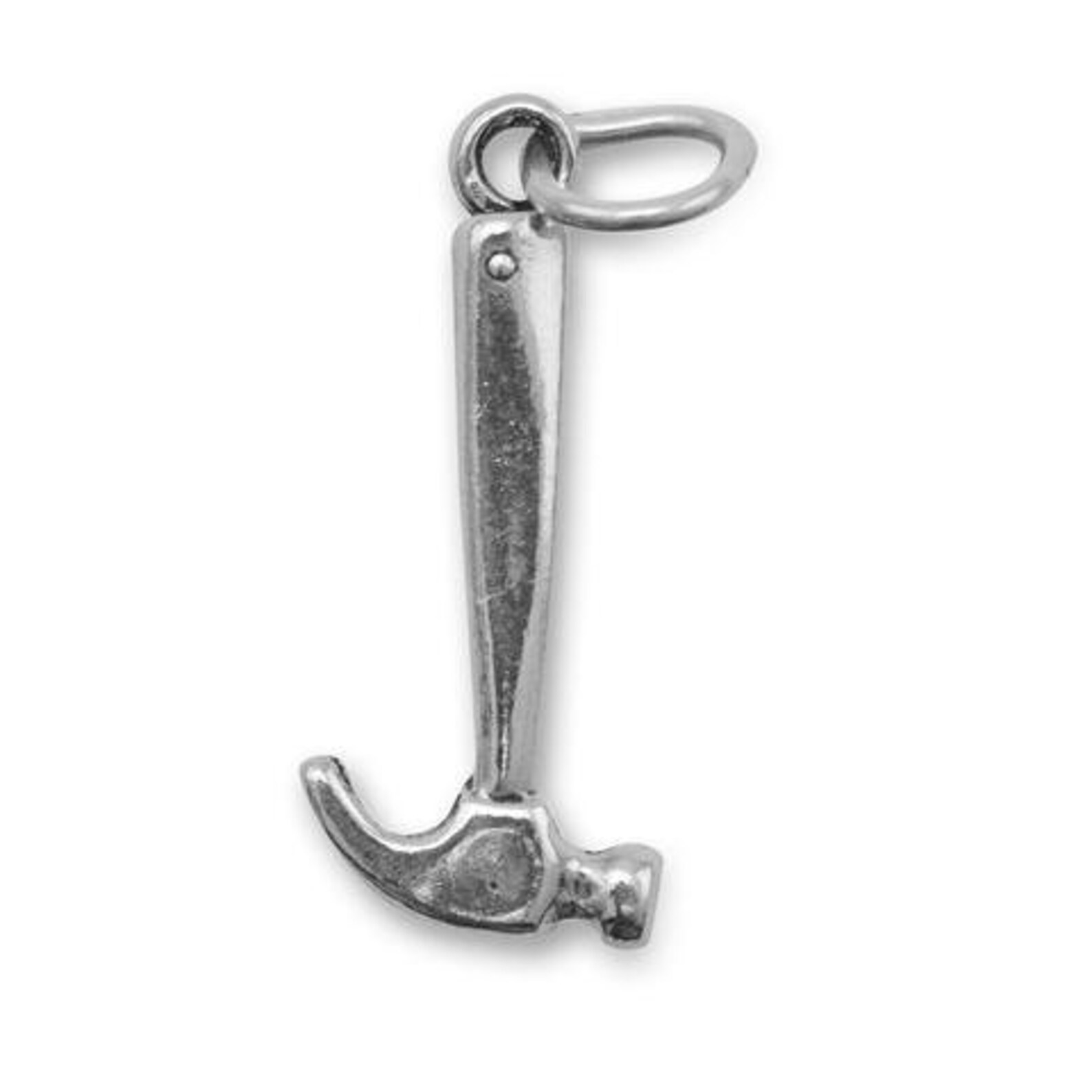 Hammer Charm Sterling Silver Hammer Charm Collectible Etsy