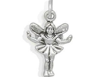 Fairy Charm, Tinker Bell Charm, Fairytale Charm, Fantasy Charm, Folklore Charm, Three Dimensional Charm, Jewelry, Accessory, Collectible