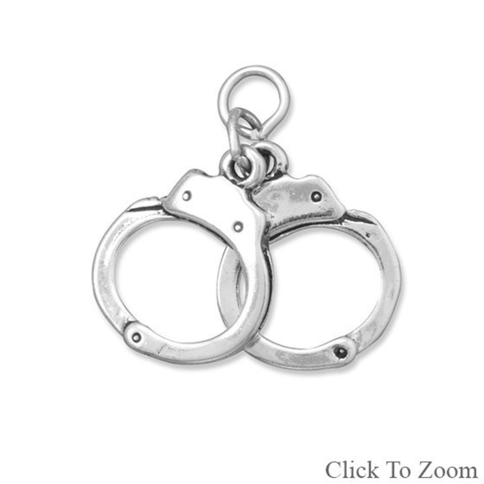 Handcuffs Charm Handcuffs Pendant Police Handcuffs Charm Etsy
