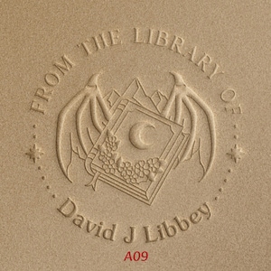 Personalized Book Embosser｜Dragon Book Embosser｜Library Embosser Stamp｜This Book Belongs To Stamp｜Ex Libris Embosser｜Gift For Book Lover