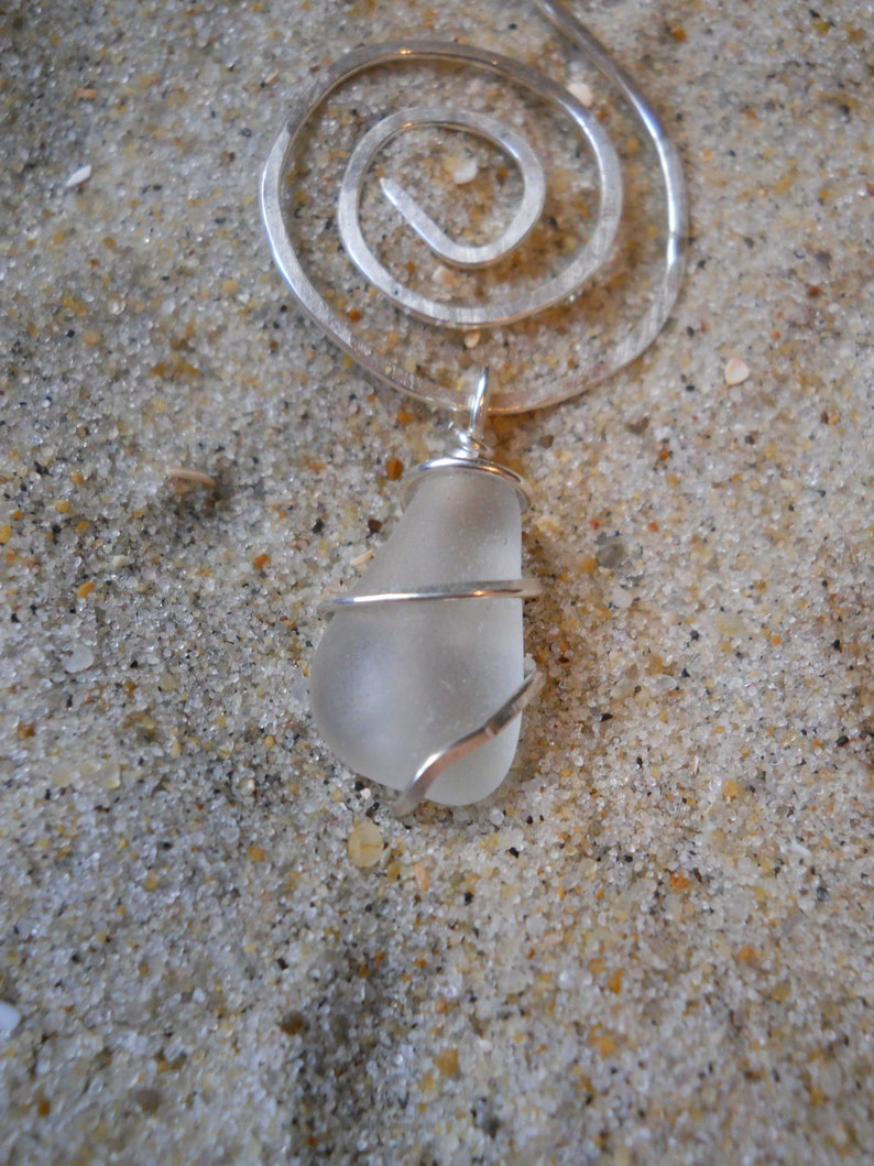 Beach Glass Jewelry Beachglass necklace Made In The Shade Etsy