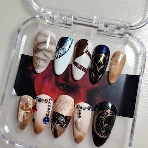 Sylus Grassland Romance Press On Nails, Love and Deepspace, LnD
