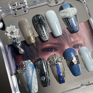 Xavier Lumiere (Love And Deepspace) COLOUR CHANGING Press On Nails