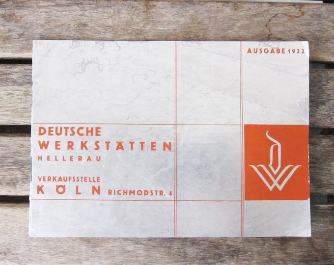 Vintage German Furniture Book 1930s Furniture Design Trade Etsy