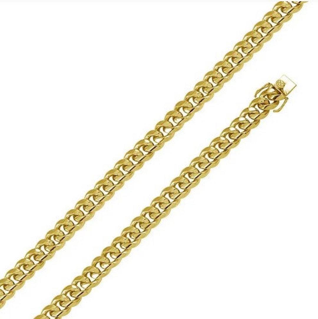 Gold Miami Cuban Chain 13mm - Etsy