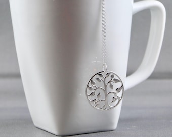 TREE OF LIFE • Necklace • Sterling Silver • Nature