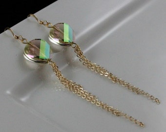 LUMINOUS | Earrings | Swarovski Crystal | Gold-fill