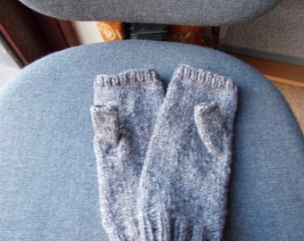 Luxury ladies fingerless  gloves   Pure wool gloves Gloves made with the same wool that has made lord of the rings costumes