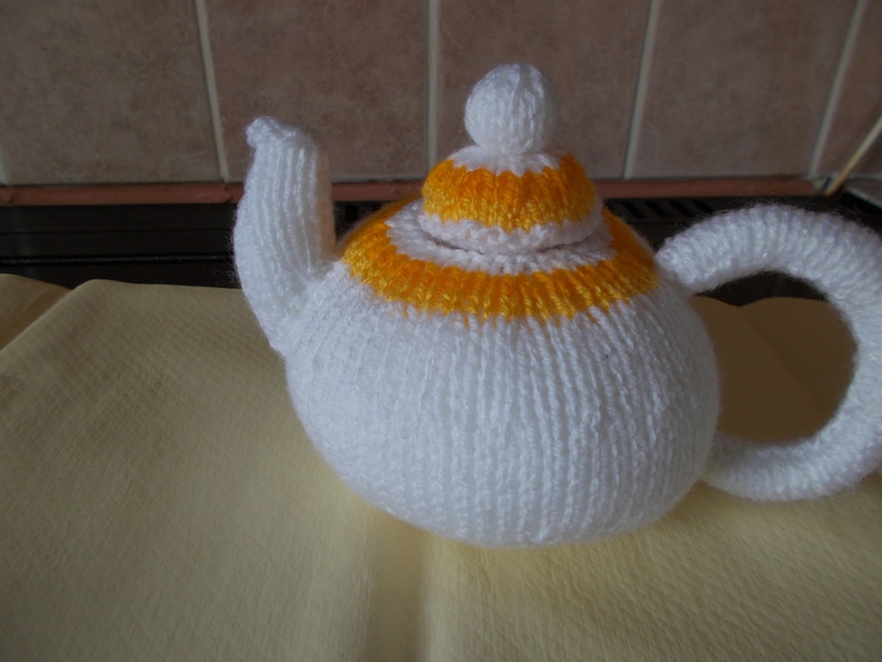 knitted play tea set , Tea for two, Tea party, Play food image 2