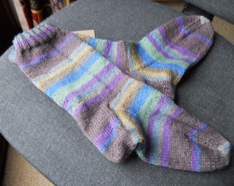 knitted ladies socks,/  adult knitted socks,/ men's knitted socks