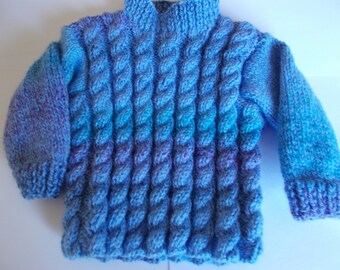 Baby knitted jumper,  Baby sweater, Baby knitwear