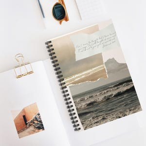 Bible Verse Christian Spiral Notebook Ruled Line Faith Journal Inspirational Diary Religious Notepad Prayer Journal Bible Study Gods Plan