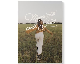 Moments with God Softcover Journal A Journal to Write Out Your Thoughts to God Sermon Notes Journal