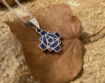 Bijoux COLLIER CROIX ANDINE I Argent péruvien