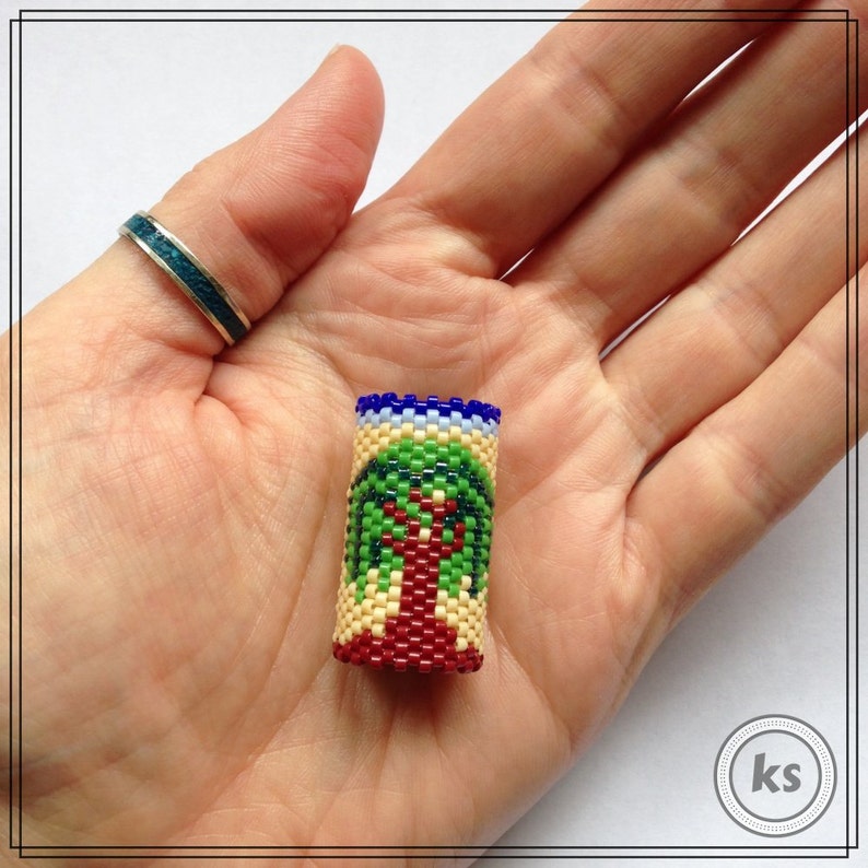 Dread Bead Dreadlock Accessory Peyote Stitch Dread Sleeve | Etsy