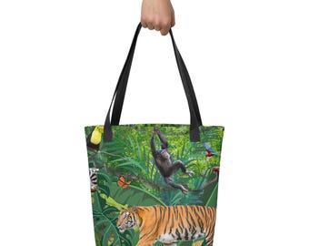 Jungle Story Tote Bag UK