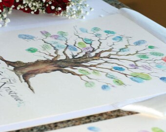 Wedding Signing Tree 16"x20"