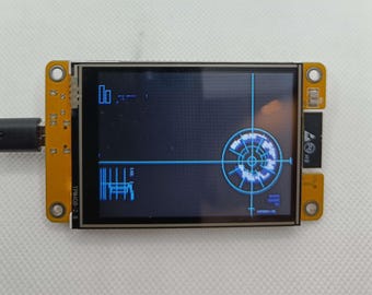 Protogen Fursuit touch Screen - 2.8'' Dual-Mode, Custom GIF Animations. Can be used for Ghostbusters protonpack