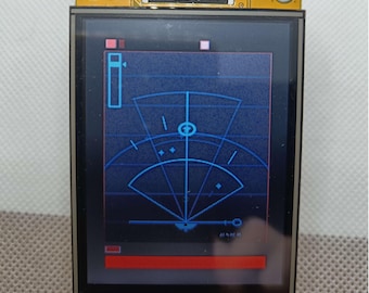 2.8&#39;&#39; Display Screen for Cosplay Props with Full-Color Animations - Mandalorian gauntlet, datapads, crates, tricorders, wall mounts etc