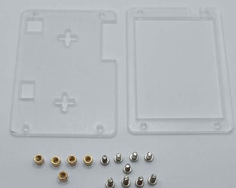 Acrylic protective cover for 2.8" Cosplay Displays - Hard two sided cover to protect your display hardware, easy to attach