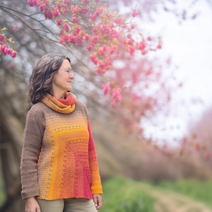 Frauhohmanns Häkelpullover „Isipisi“ - Von der Ecke aus entfaltet sich der Häkelzauber (Häkelanleitung)