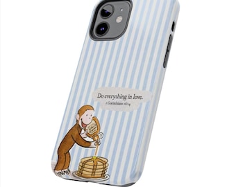 Curious George Inspired Tough Phone Case (1)