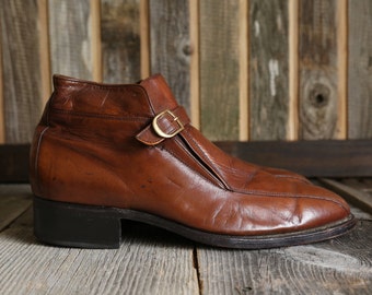 SALE Florsheim Shoes . Ankle High Beetle Boot in Brown