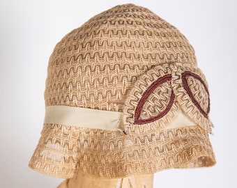 1920s Flapper Cloche Hat