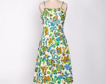 1960s Woven Cotton Sundress