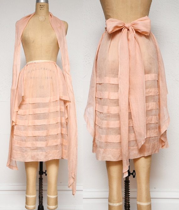 Antique Pink Skirt & Sash