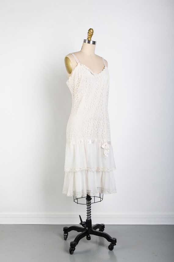 Lace Boudoir Slip Dress Nightie Lingerie - image 3