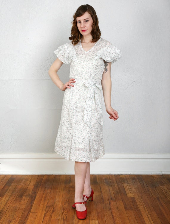 1930s Polka Dot Dress