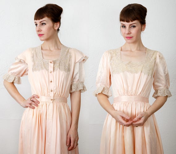 Satin 2Piece Night Gown Robe