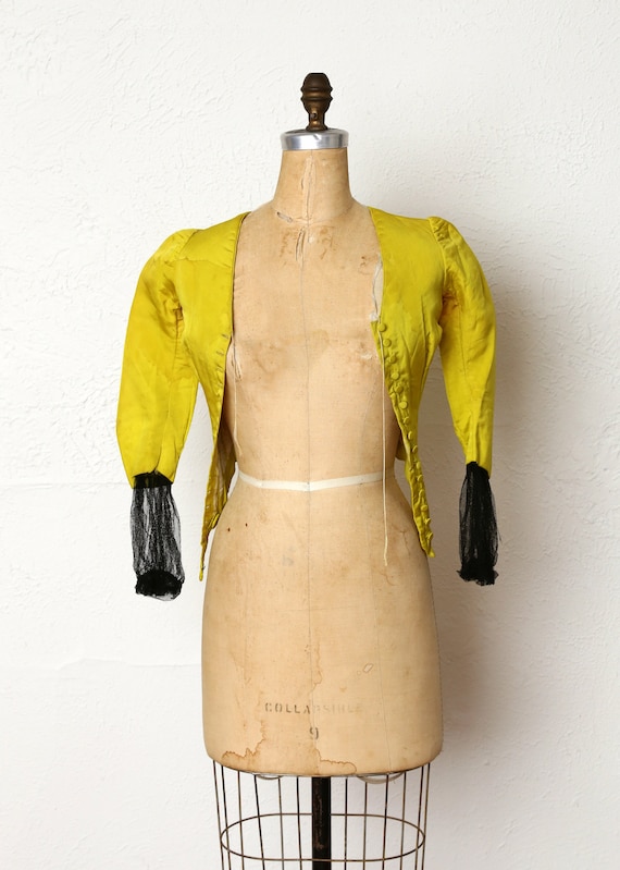 1800s Neon Bodice Victorian Top - image 1