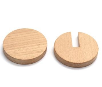 Montessori Interlocking Wood Discs, Baby Bell Rattle, Newborn Gift - Etsy