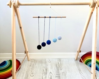 Montessori Gobbi Móvil, Móvil colgante, Bebé Montessori, Recién nacido Montessori