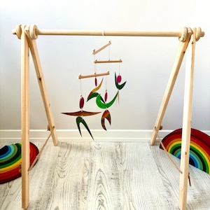 Montessori Dancer Mobile, Dancers Mobile, Montessori newborn, Montessori Baby