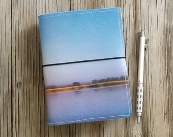 stillness journal - nature water theme journal diary notebook