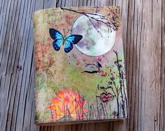 Peaceful Moments journal -  peace dream life meditation,  gratitude journal