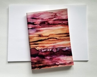 sunset notebook insert - refillable journal notebook diary journal - tremundo