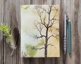tree of free spirit journal - tree journal, free spirit, inspire journal, diary notebook sketchbook, going away gift