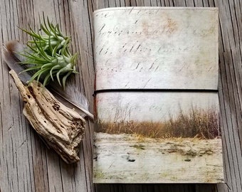remains of the day journal - nature journal, personal diary,  poetry journal,  gift for writer