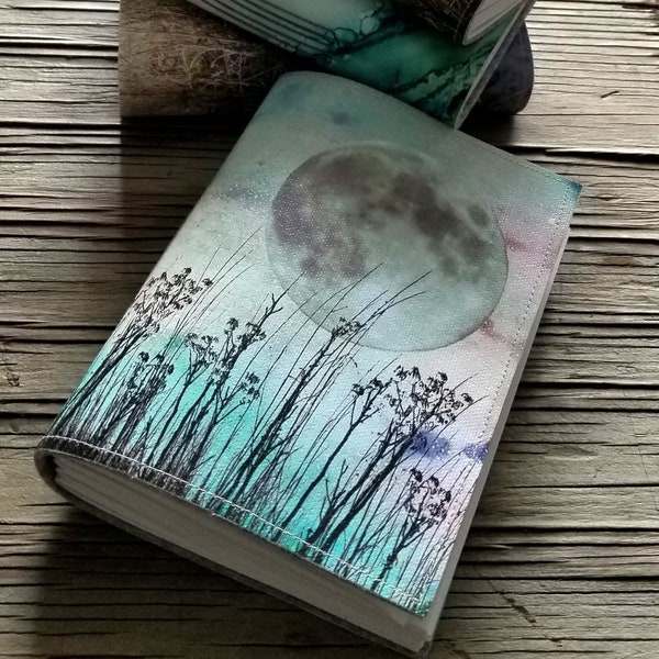 field of dreams journal - unique handmade journal notebook diary, graduation gift, birthday gift