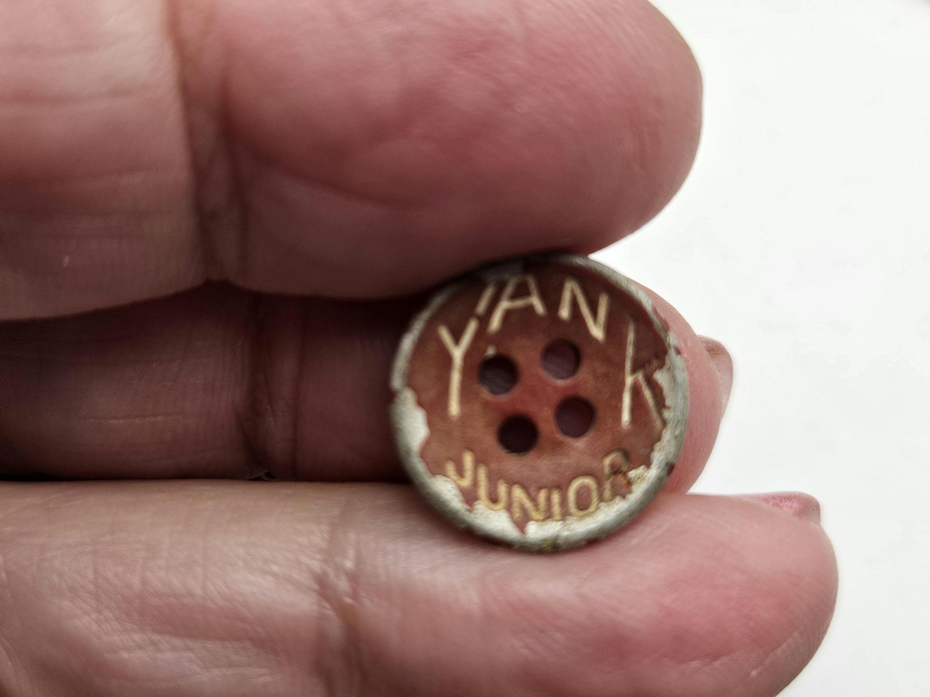 Vintage Branded Work/ Overall Buttons-3 Roomy Richard, Yank Junior Five ...