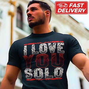 Kocham Cię Solo WWE Wrestling Inspired Jacob Fatu T-shirt Prezent dla fanów wrestlingu Koszulka Bloodline Prezent dla niego Koszulka wrestlingowa Prezent
